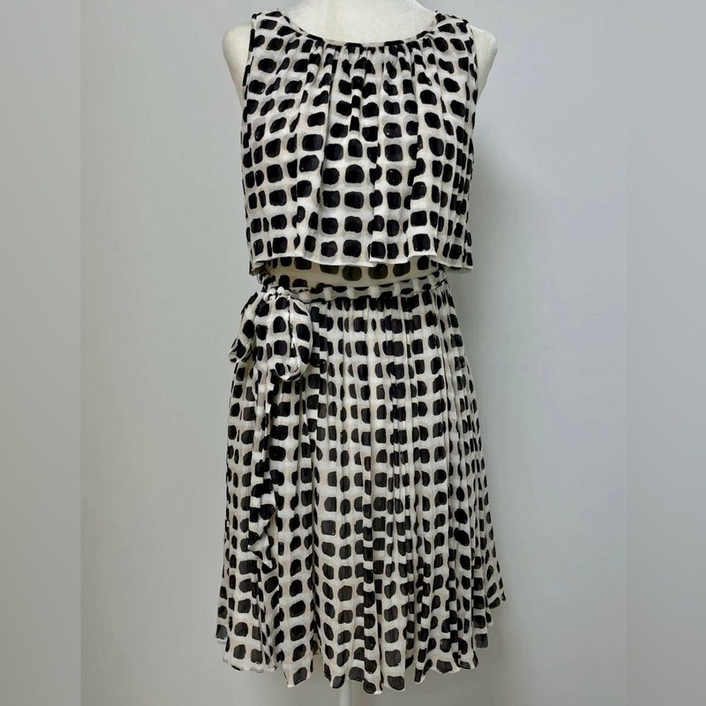 Kate Spade New York Island Stamp Chiffon Dress
